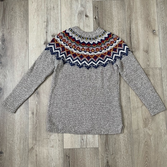 J. Jill Sweaters - Like New J JILL Fair Isle Sweater Pullover Size Extra Small XS